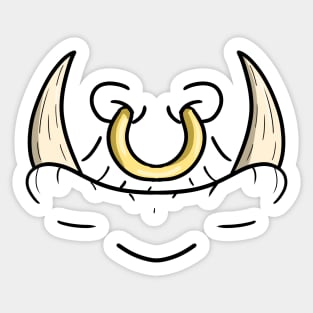 Orc - Face Mask Sticker